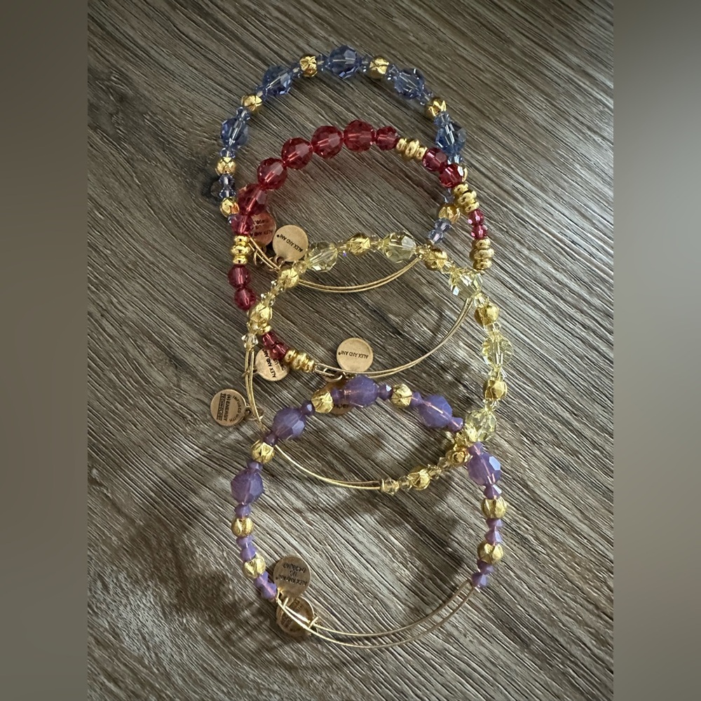 Alex and Ani Swarovski bundle
